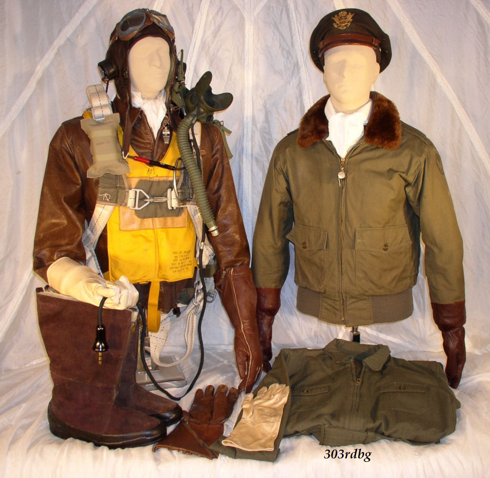 Original Wwii Usaaf Pilot Flight Uniform Set International Military Antiques